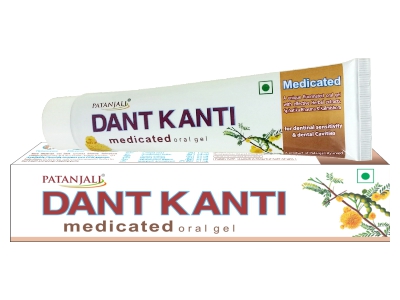 画像1: パタンジャリDant Kanti 歯磨き粉 100g